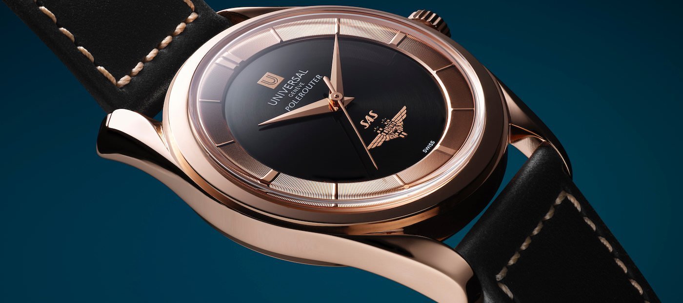 Universal Genève anuncia tres relojes Polerouter SAS en homenaje