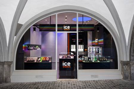 Exterior de la tienda de Ice-Watch en Zurich