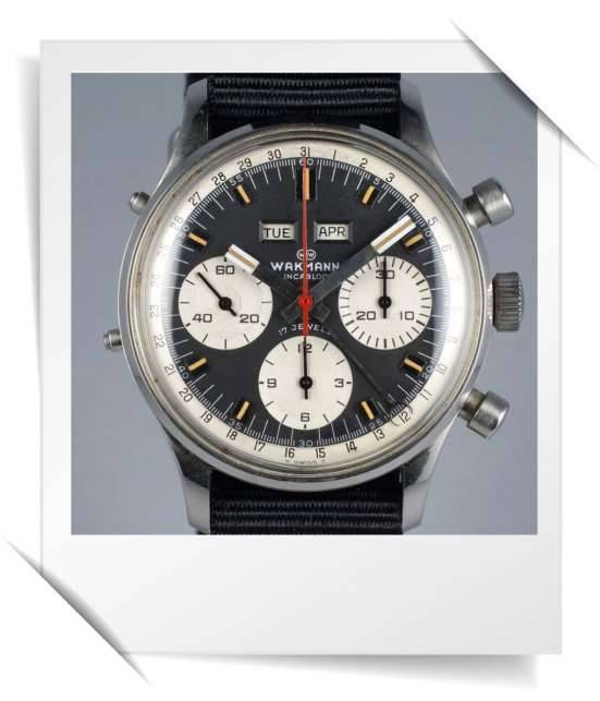 Wakmann Triple Date Chronograph - ref. 72.1309.70 ( 1960)