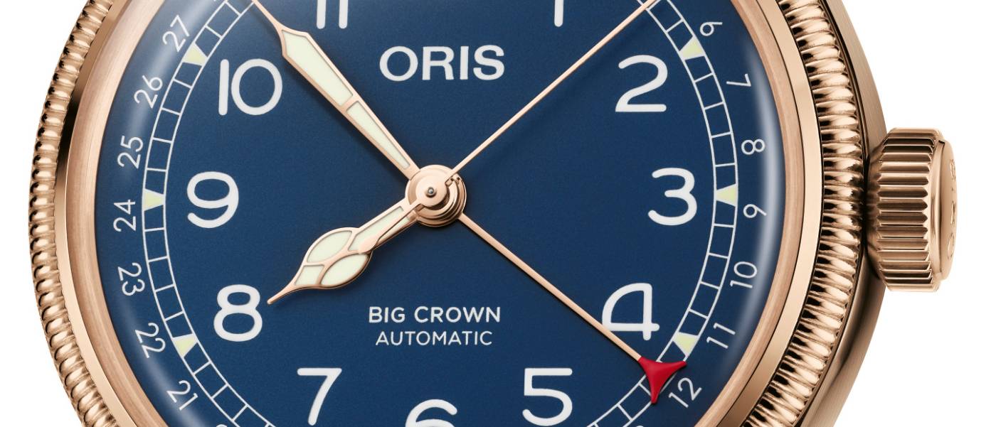 Oris presenta nuevas versiones en bronce del Big Crown Pointer Date