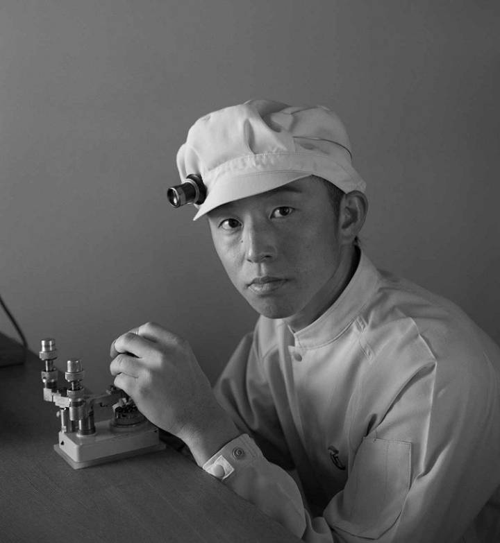 El relojero Takuya Nishinaka
