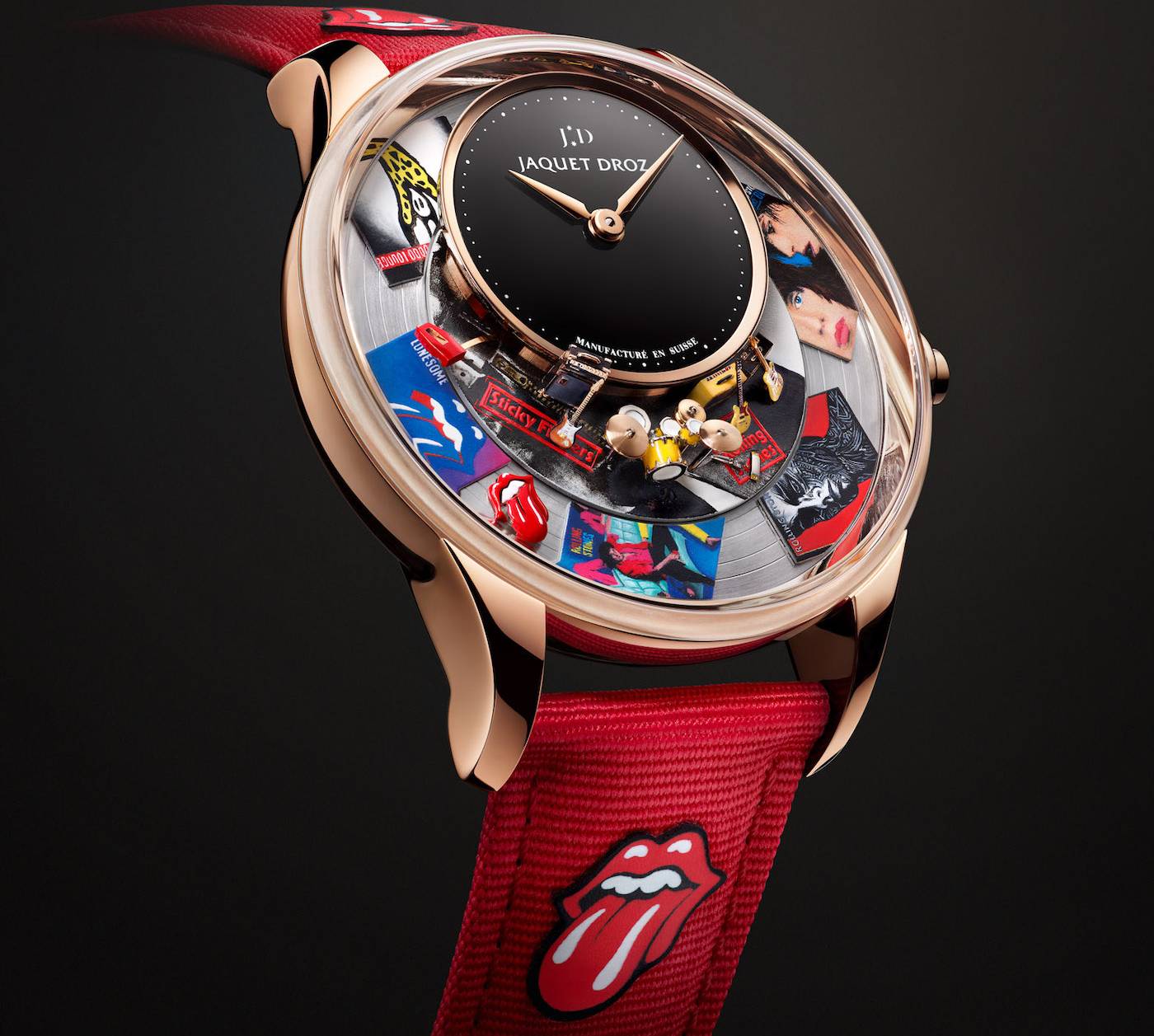 Jaquet Droz presenta las piezas únicas de The Rolling Stones