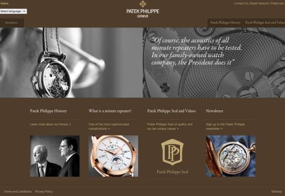 Patek Philippe lleva su campaña de publicidad institucional a los medios digitales