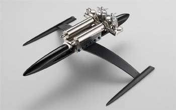 La MusicMachine de MB&F & Reuge en Negro