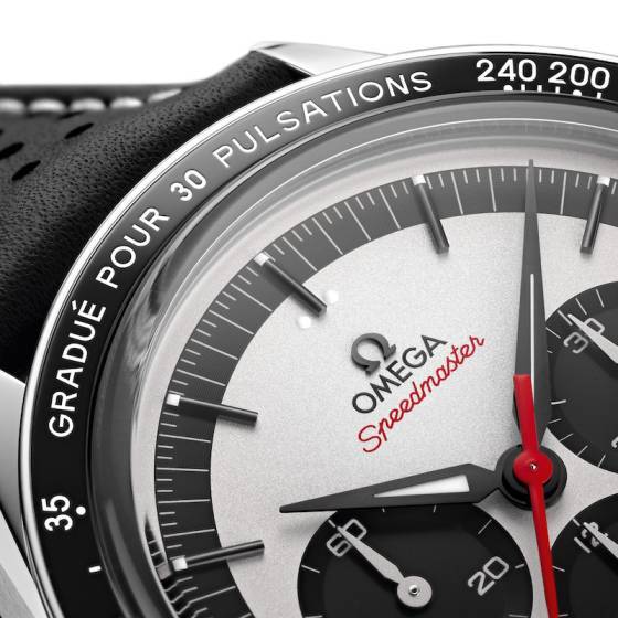 Omega relanza el Speedmaster Pulsometer Panda Dial