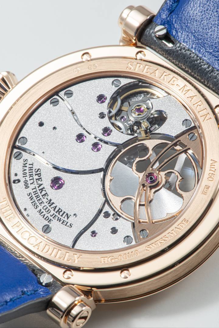 Los nuevos relojes Openworked Sandblasted de Speake Marin