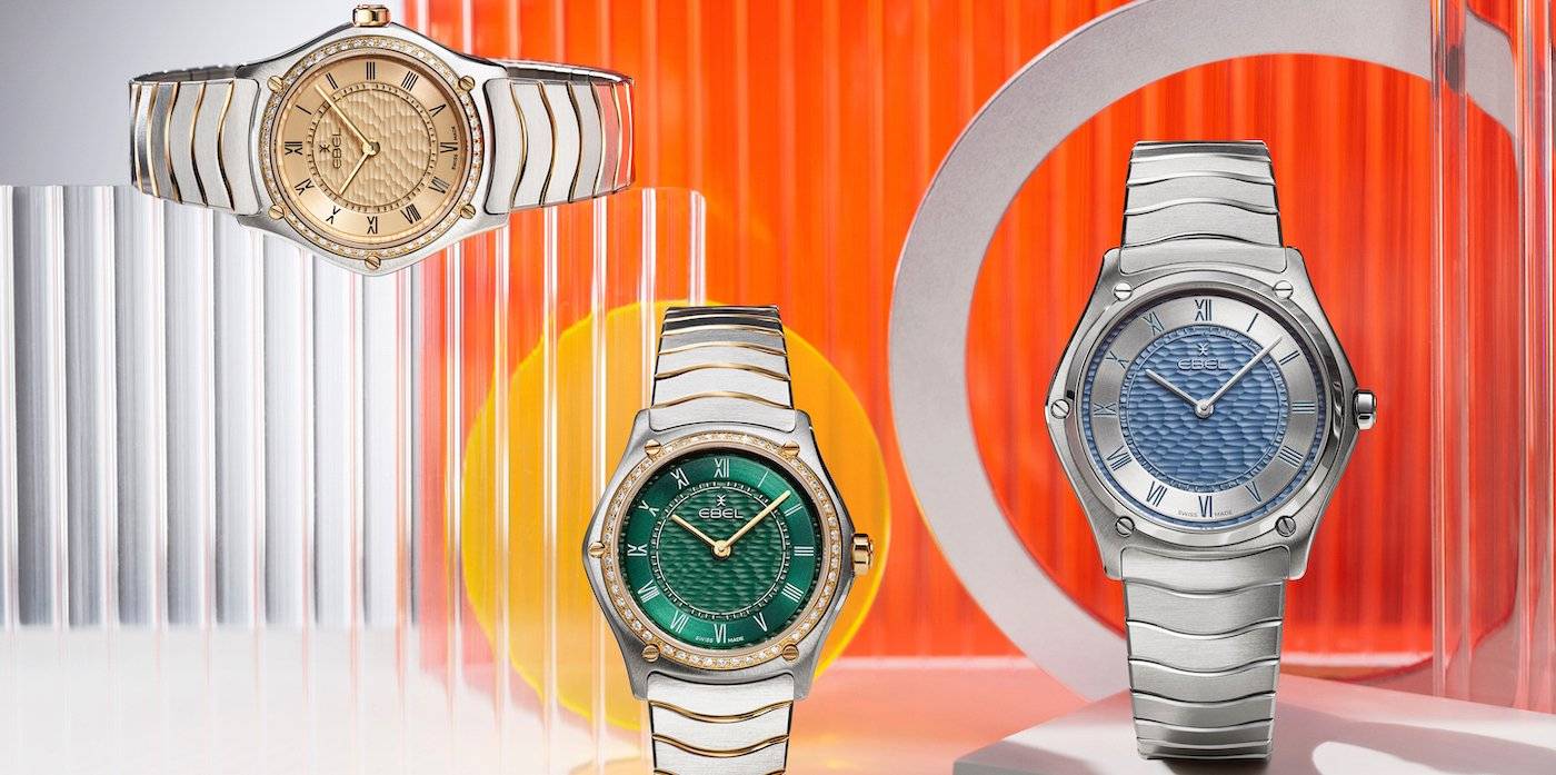 El nuevo diseño de la esfera renueva la colección Sport Classic de Ebel