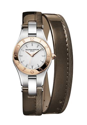 Baume & Mercier Correa Linea en Chocolate Oscuro