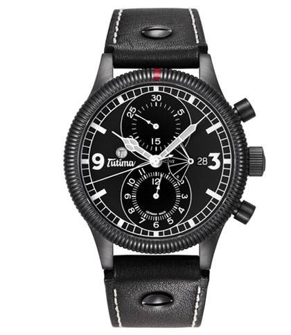 Tutima presenta los nuevos Grand Classic Black Chronograph PR y Grand Classic Reserve
