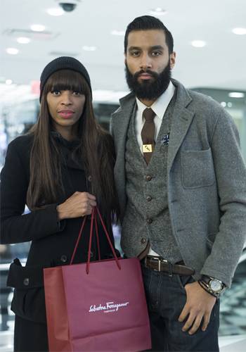 Invitados al cocktail de Salvatore Ferragamo en Bloomingdales
