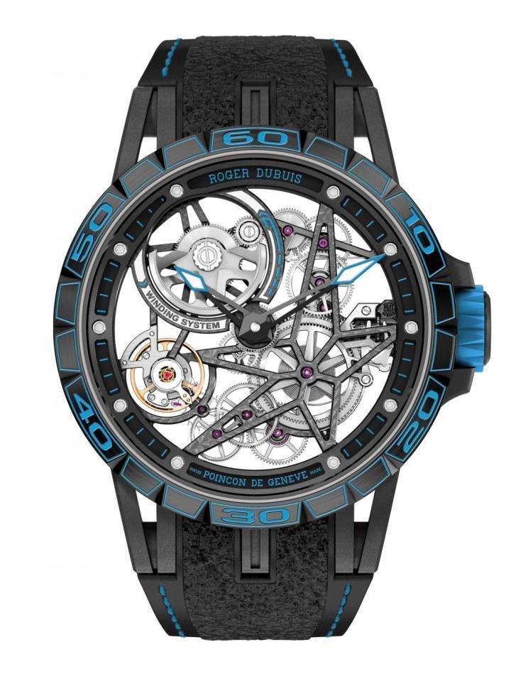 ROGER DUBUIS EXCALIBUR SPIDER PIRELLI AUTOMATIC SKELETON