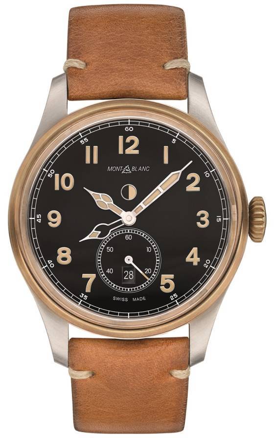 El giro vintage en bronce de Montblanc