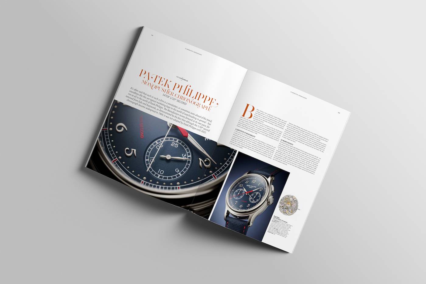 The Millennium Watch Book: Cronógrafos listos para su lanzamiento en Noviembre