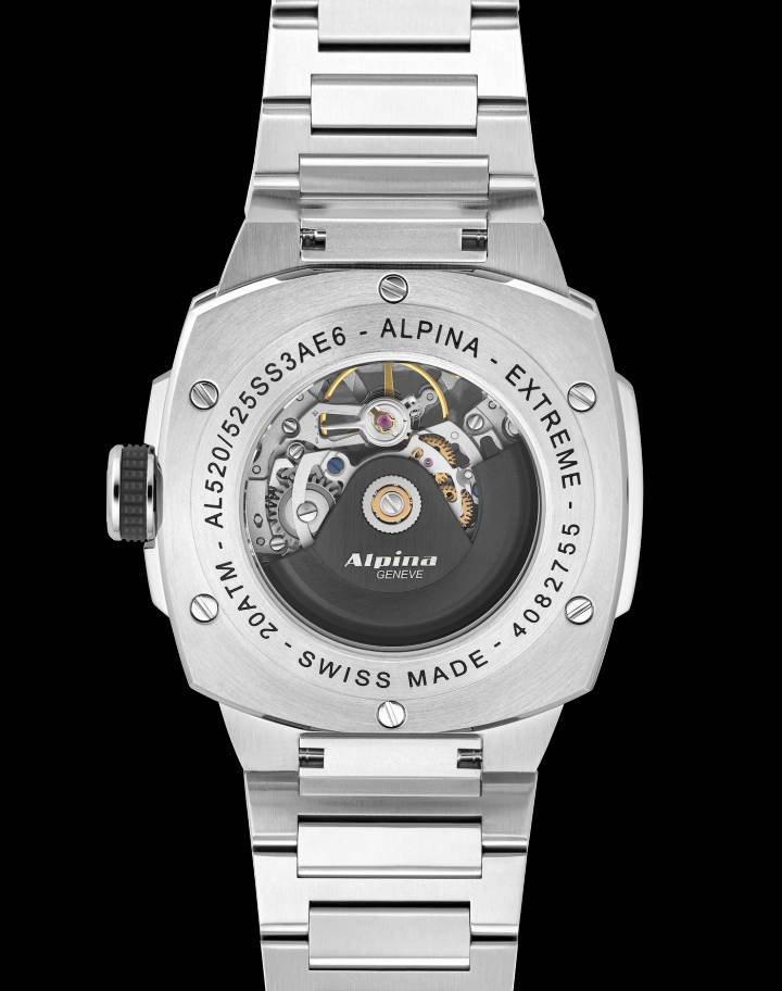 Alpiner Extreme Skeleton Automatic muestra la mecánica expuesta