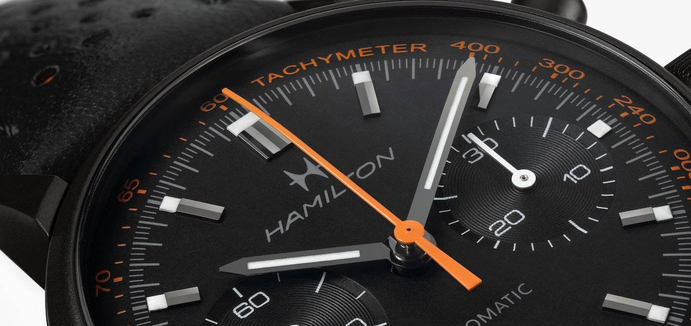 Velocidad, adrenalina y precisión: el nuevo Intra-Matic Auto Chrono de Hamilton