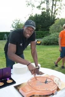 Usain Bolt Celebra su cumpleaños con Sr. Jean-Claude Biver