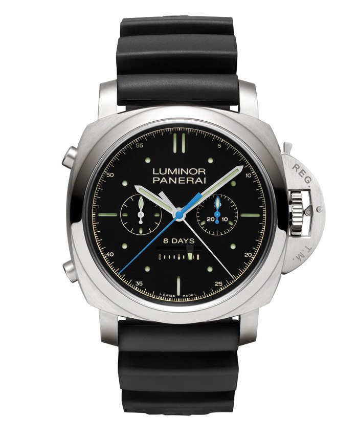 LUMINOR 1950 RATTRAPANTE 8 DAYS TITANIO de Panerai 