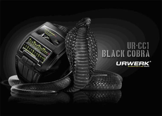 Nuevos ModelosCuidado con la picadura del URWERK Black Cobra