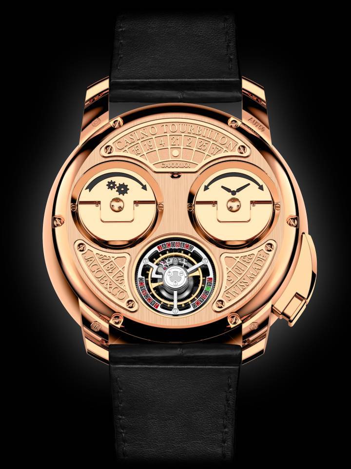 Jacob & Co presenta el nuevo reloj Casino Tourbillon