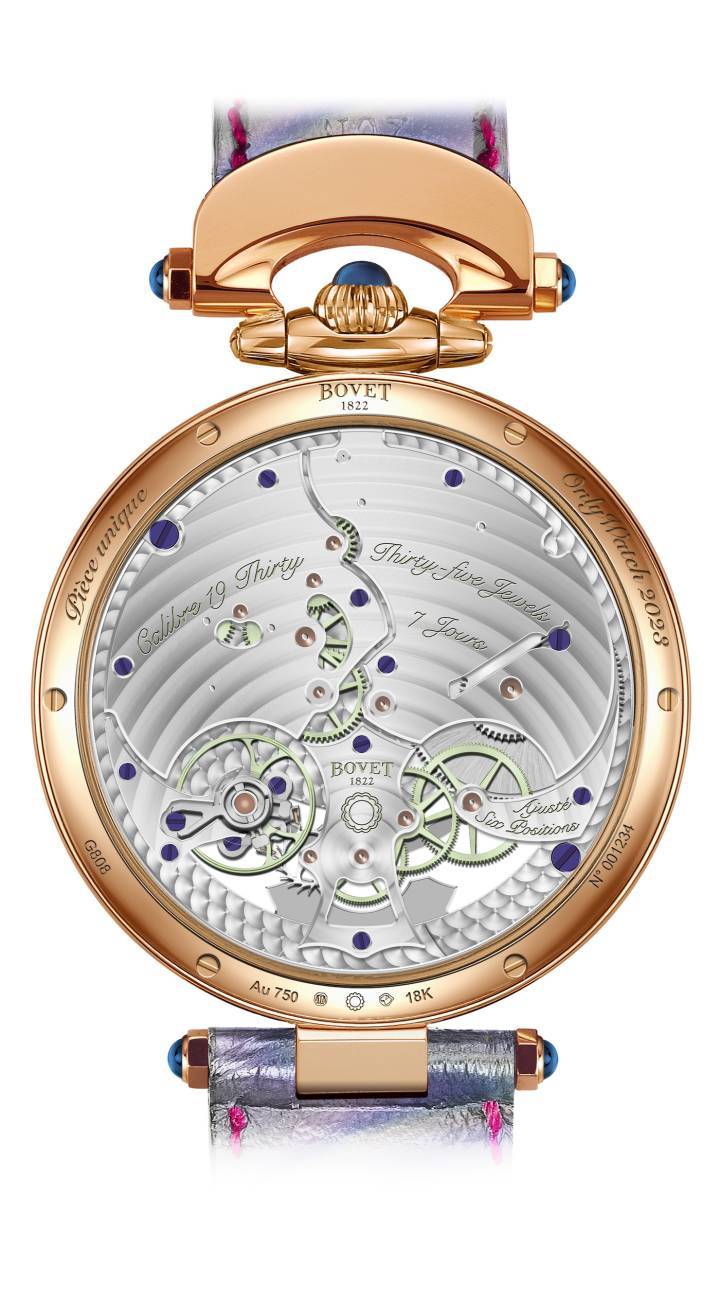 Bovet 1822 revela el Orbis Mundi Only Watch Special Edition