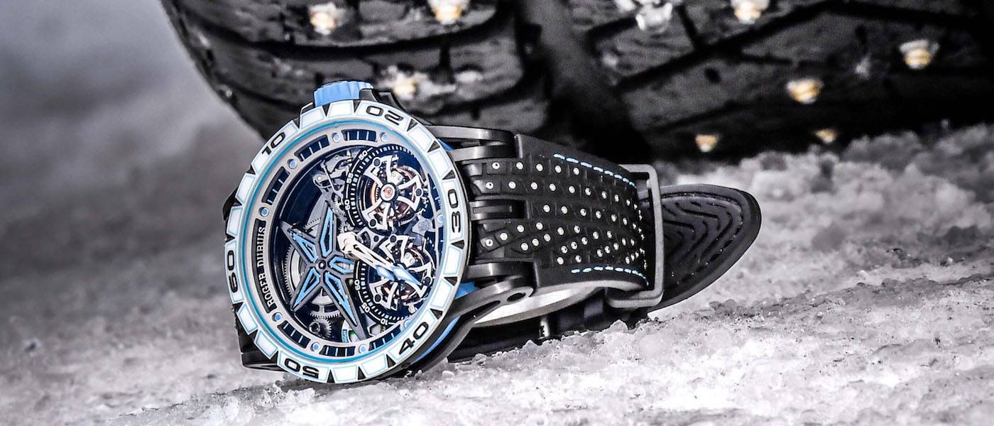 El romance Italiano de Roger Dubuis continúa con el Excalibur Spider Pirelli SOTTOZERO