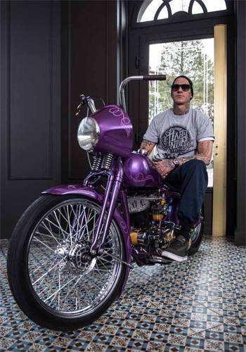 Motocicleta Chopper HardNine 