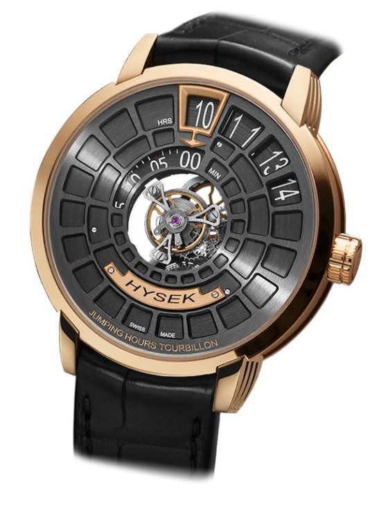 La ultima complicación de Hysek: El IO Jumping Hours Central Tourbillon