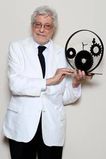 Ettore Scola recibe el Premio Jaeger-LeCoultre “Glory to the Filmmaker” en 2013 ©Sebastiano Pessina