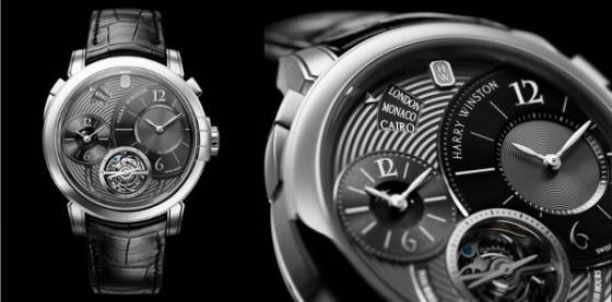 Harry Winston para el Only Watch 2011 - Midnight GMT Tourbillon 