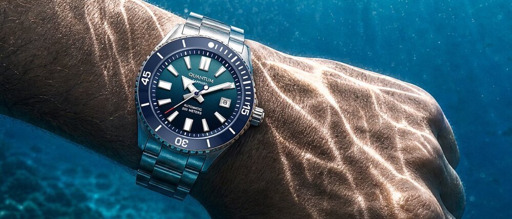 Quantum refuerza su oferta de relojes de buceo mecánicos