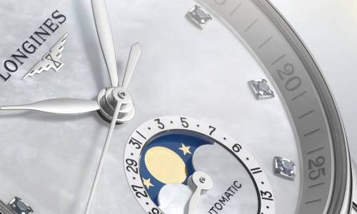 Longines presenta un nuevo Moon Phase de 34 mm en su colección Master