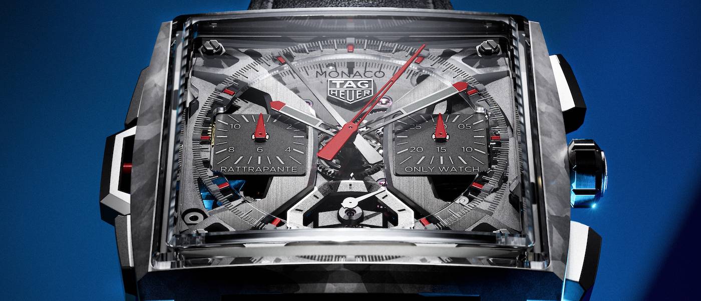 TAG Heuer presenta su primer cronógrafo Monaco Split-Seconds para Only Watch