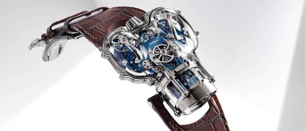MB&F introduce el Horological Machine N°9 ‘Sapphire Vision'