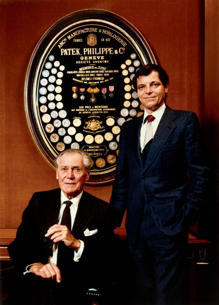 Henri y Philippe Stern en 1989