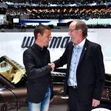 Arnaud Faivre y Friedhelm Wiesmann en el Salón del Automovil de Ginebra 2013