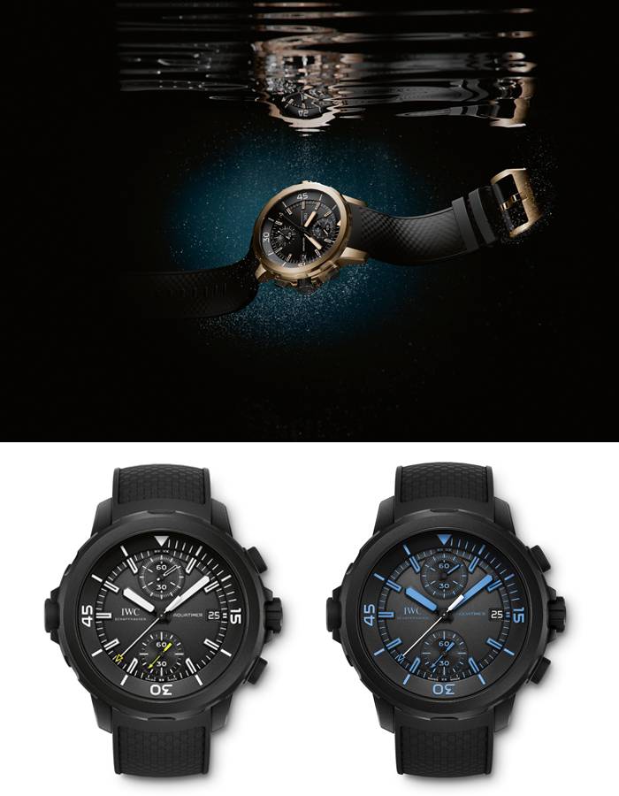 Aquatimer “Expedition Charles Darwin”, “Galapagos Islands” y “50 Years Science for Galapagos” de IWC