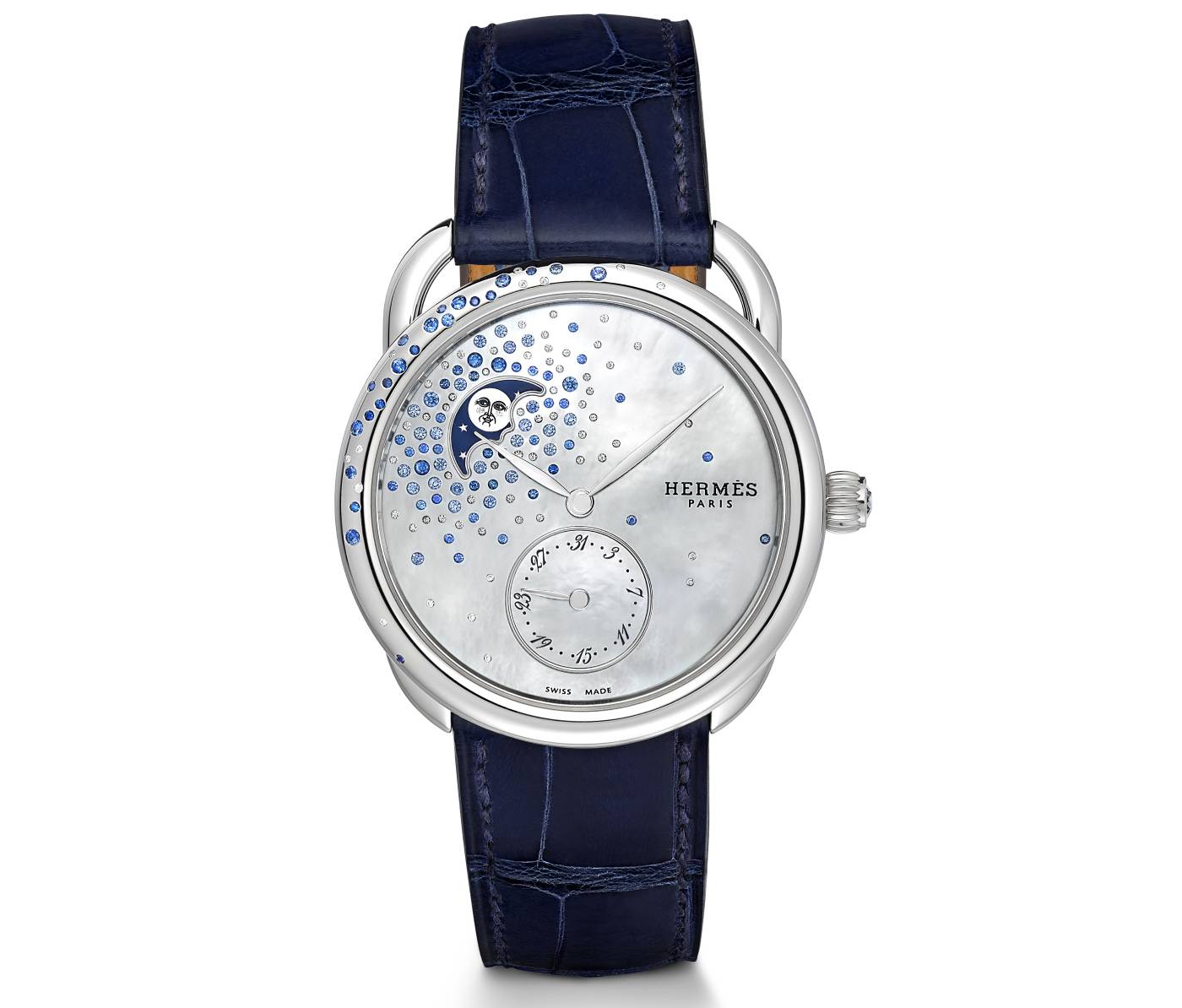 Hermes_arceau_petite_lune_jete_de_diamants_et_saphirs_face-_europa_star_watch_magazine_2020