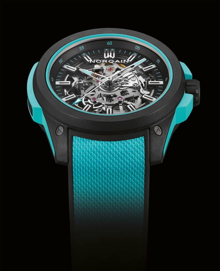 Norqain Wild One Skeleton Turquoise Ultra-Lightweight