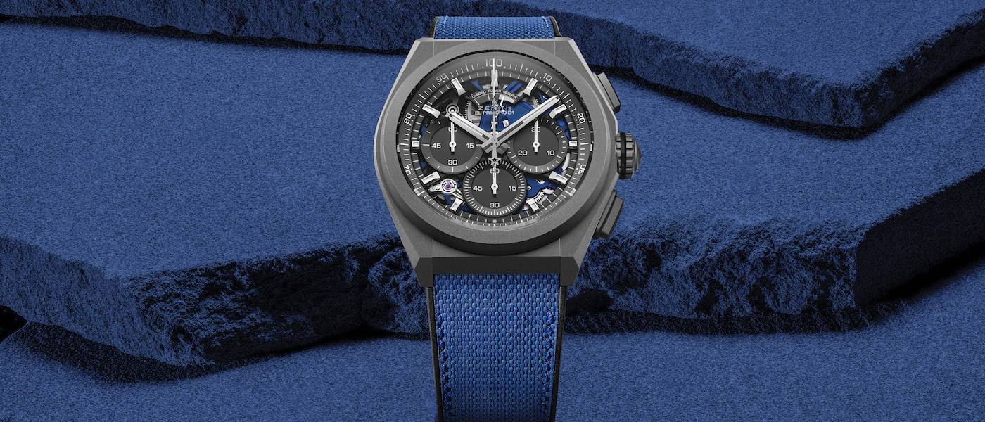 Zenith explora nuevas frequencias con el Defy 21 Ultrablue