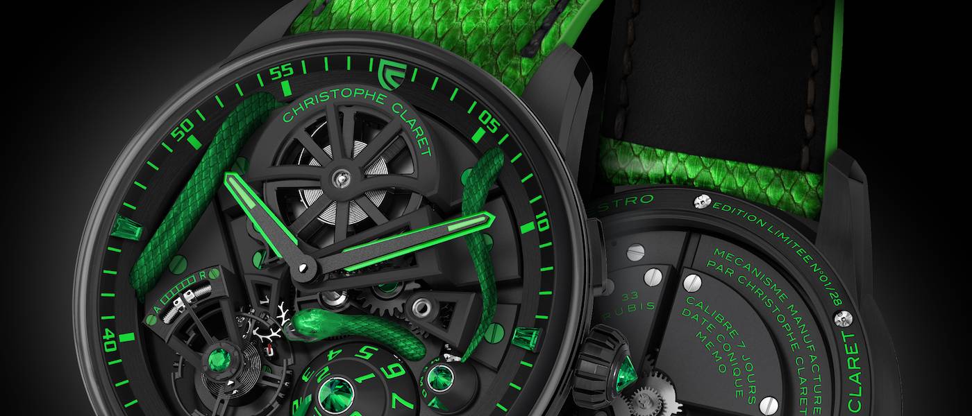 Christophe Claret se muestra mordiente con el nuevo Maestro Mamba