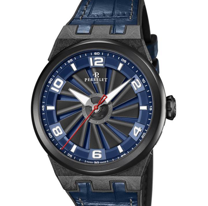 Perrelet firma dos nuevas creaciones en la colección Turbine Carbon