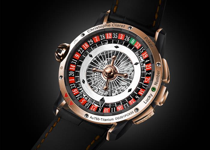 Trasera de la caja del Poker Christophe Claret