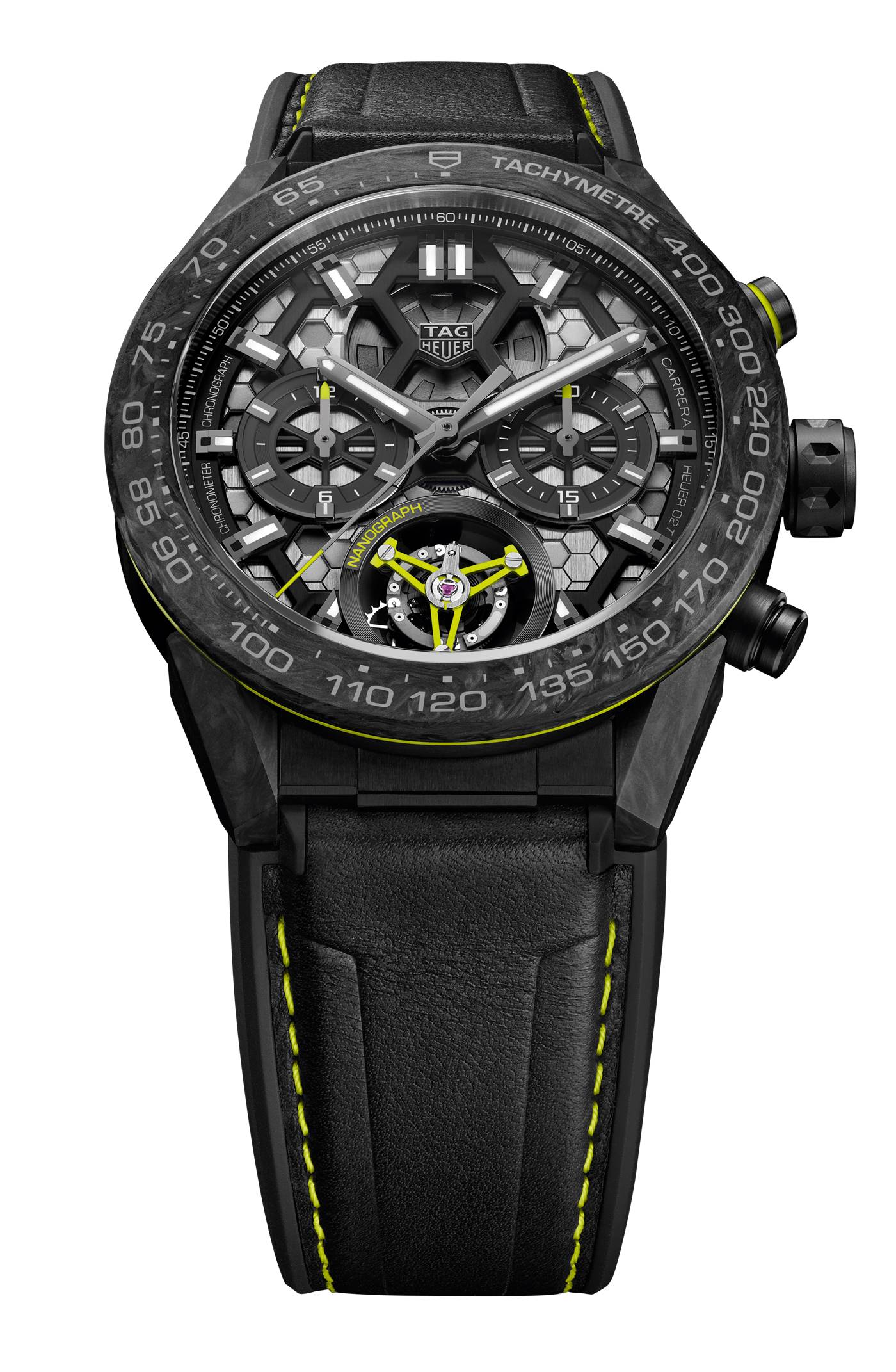 Tag heuer 02t tourbillon nanograph 2025