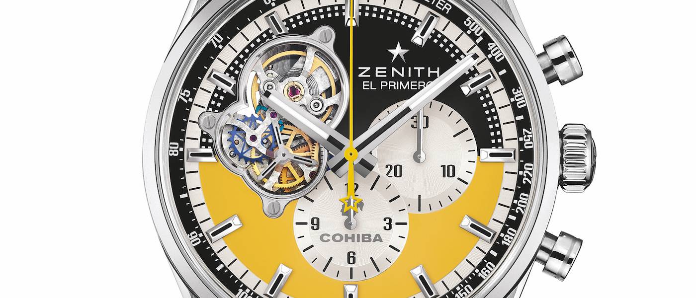 Zenith celebra los cigarros Cohiba con un especial Chronomaster Open