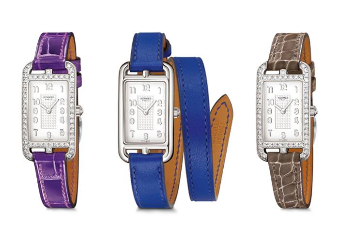Los relojes Nantucket Silver de Hermès