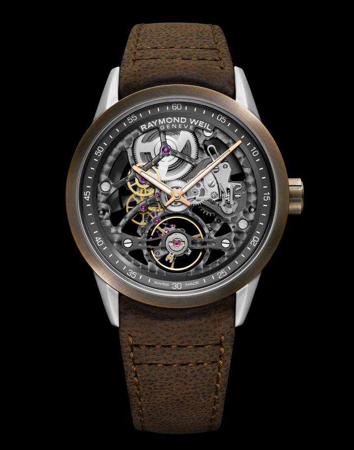 Raymond Weil: un nuevo Freelancer Skeleton en bronce