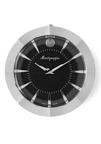 NeroUno Table Clock (90mm de diámetro - Esfera Negra)