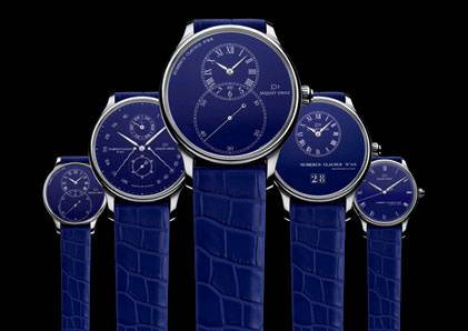 La Ligne Bleue, por Jaquet Droz 