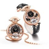 Amadeo Fleurier Virtuoso III, Tourbillon con 5 días de reserva de marcha, Calendario Perpetuo Retrógrado y Agujas Reversibles de Bovet