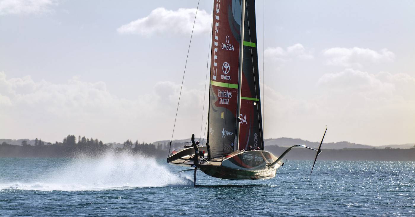 Omega en los bloques de salida de la 36th America's Cup